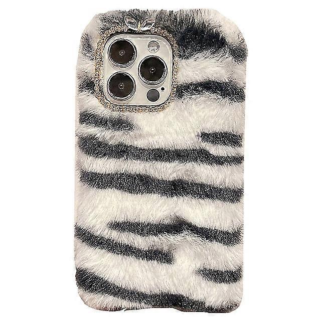 Phone Case For Apple Back Cover iPhone 14 Pro Max 14 Plus 13 12 11 Pro Max Mini X XR XS Dustproof Shockproof Lines / Waves Plush