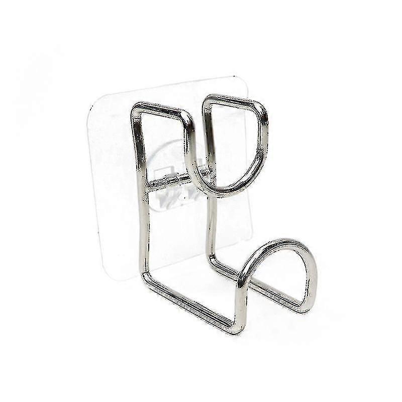 الفولاذ المقاوم للصدأ الحرة قوية شفط حوض حوض هوك الحمام الجدار شماعات المرحاض حوض الرف الفضة أ