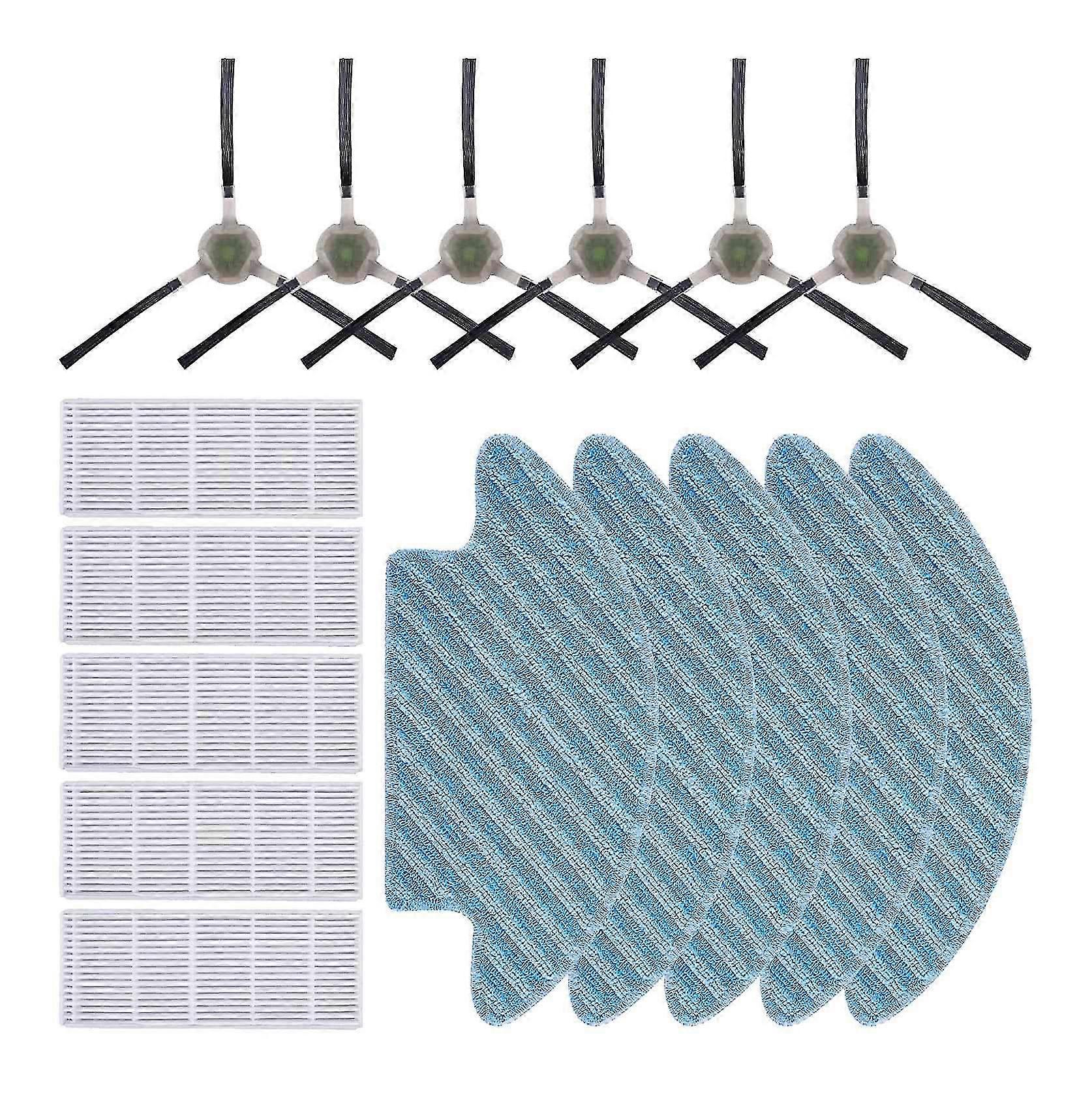 Kit For Lefant M210 M210s M210b Side Brush Filter Mop Cleaning Brush