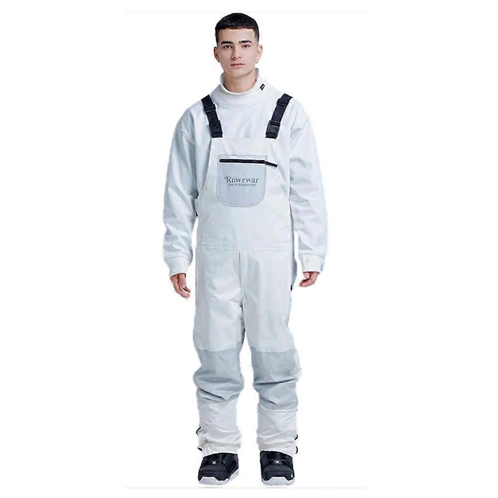 Men's Waterproof Ski Bib Insulated Snowboarding Pants