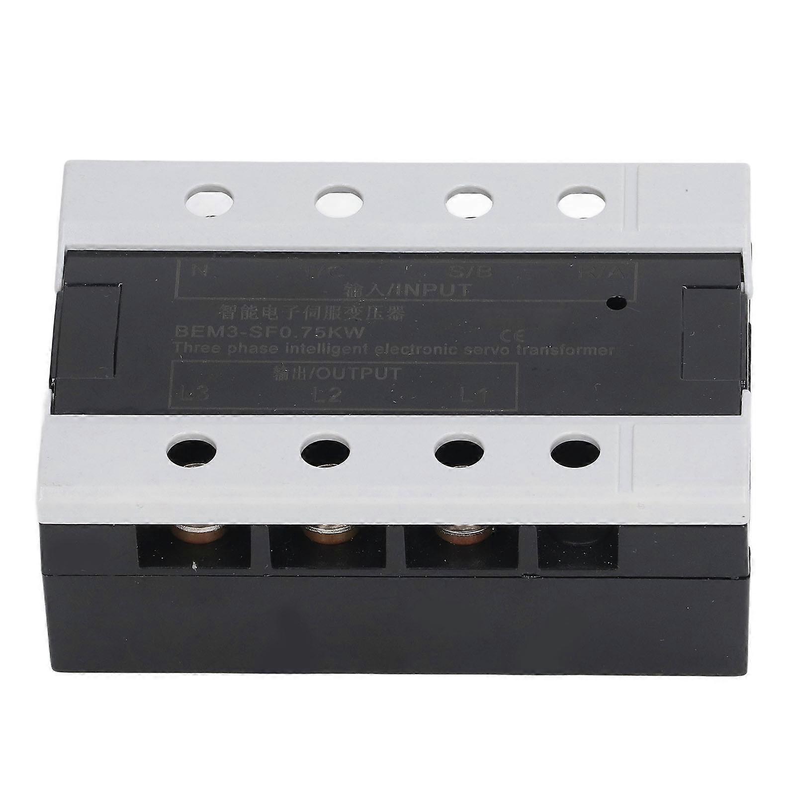 Servotransformador electrónico 3 fases 360420V Entrada 200230V Salida Transformador de voltaje inteligente
