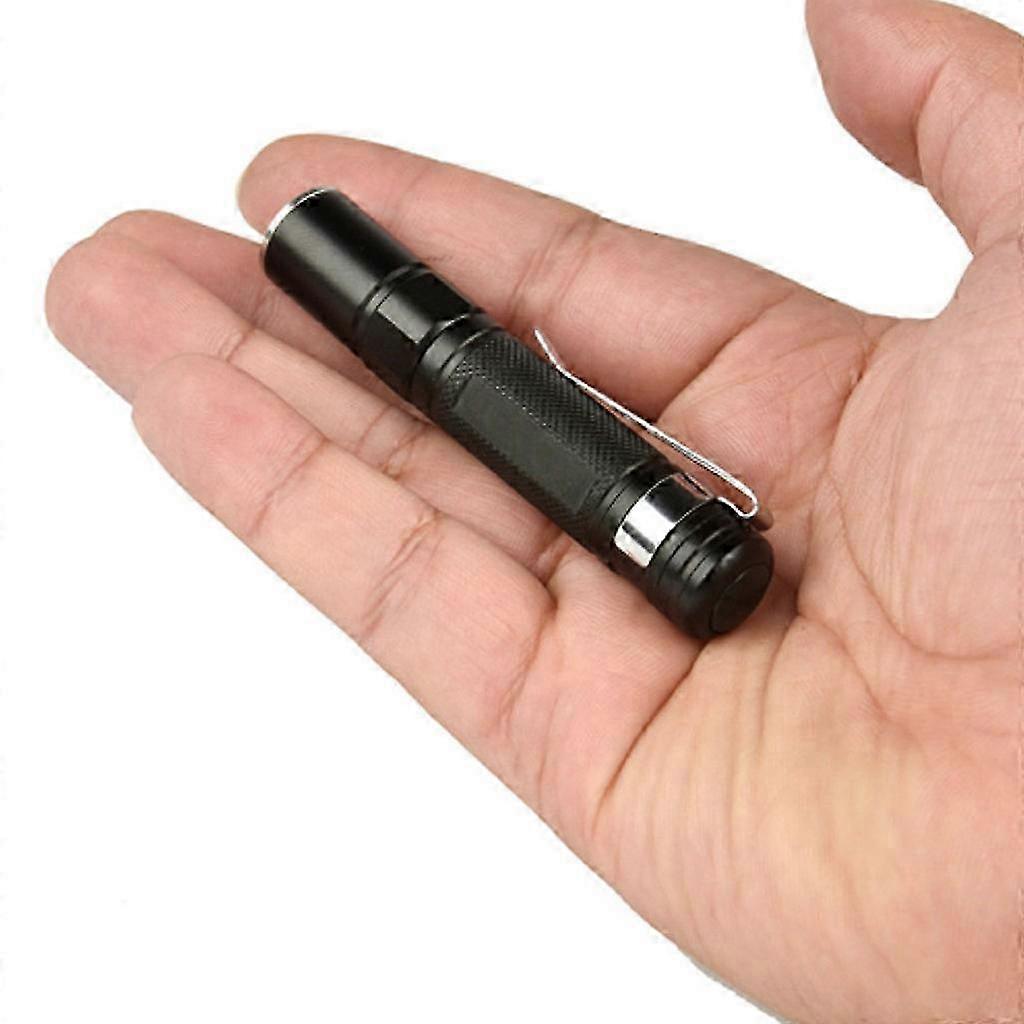 Portable Mini Penlight Led Flashlight Torch Zoom Light Lantern Camping