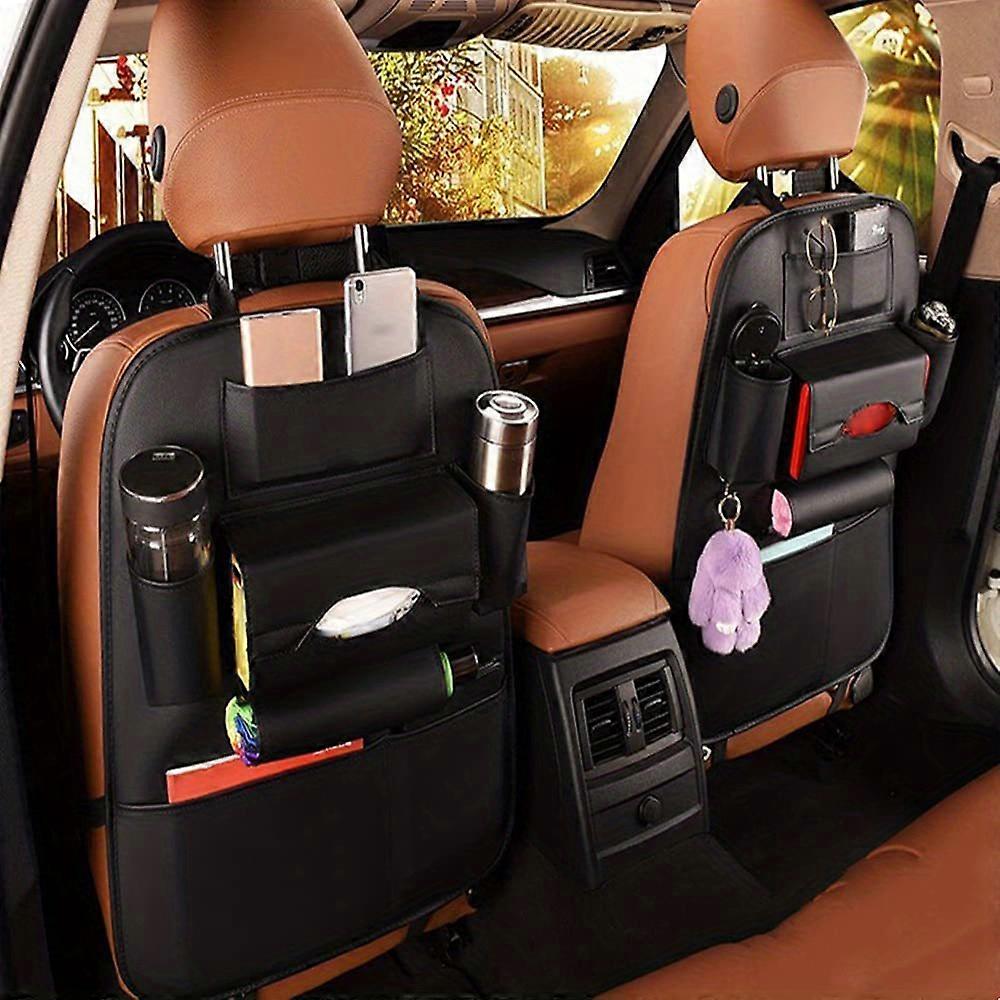 Maximize Your Car Storage & Comfort With This Back Seat Organizer & Protector!