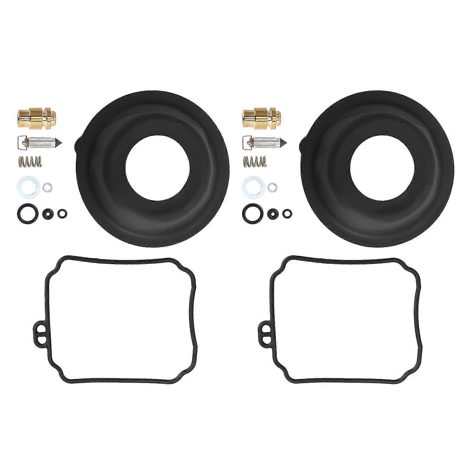Motorcycle Carburetor Repair Kit - 20PCS Replacement compatible with XVS650 XVS650A XVS650AT V Star 1998-2016