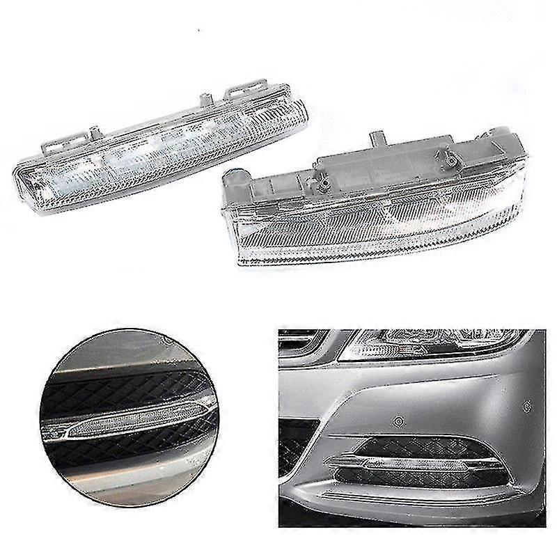 Auto Mistlamp Assemblages Voor Mercedes Benz W204 W212 C250 C280 C350 E350 A2049069000, Mist Covers Dagrijverlichting Auto Voorbumper Mistlamp,1 Pair