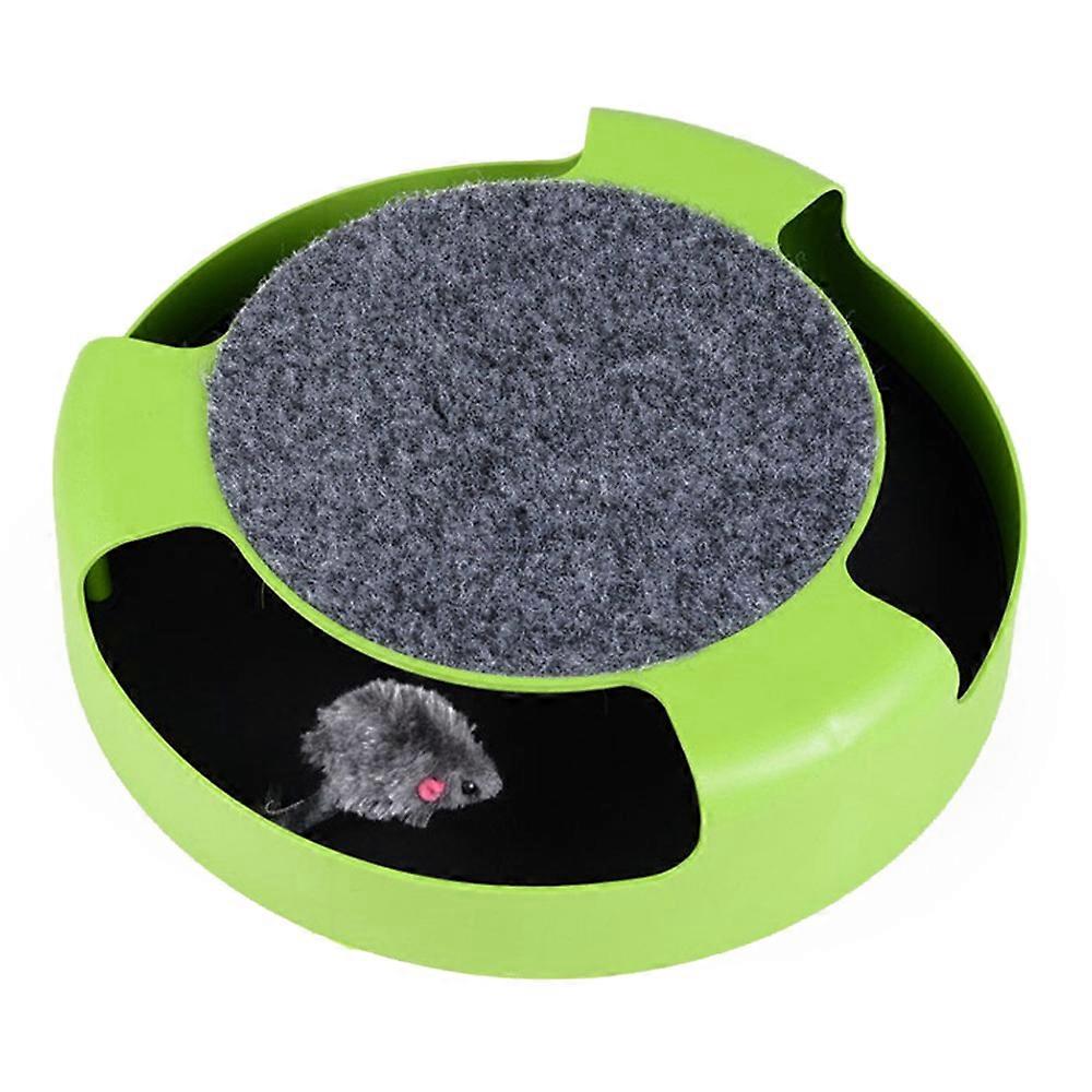 Cat Pet Toy Turnplate Scratch Post