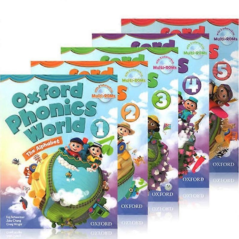 10 Books Oxford Natural Spelling Textbook Oxford Phonics World 5