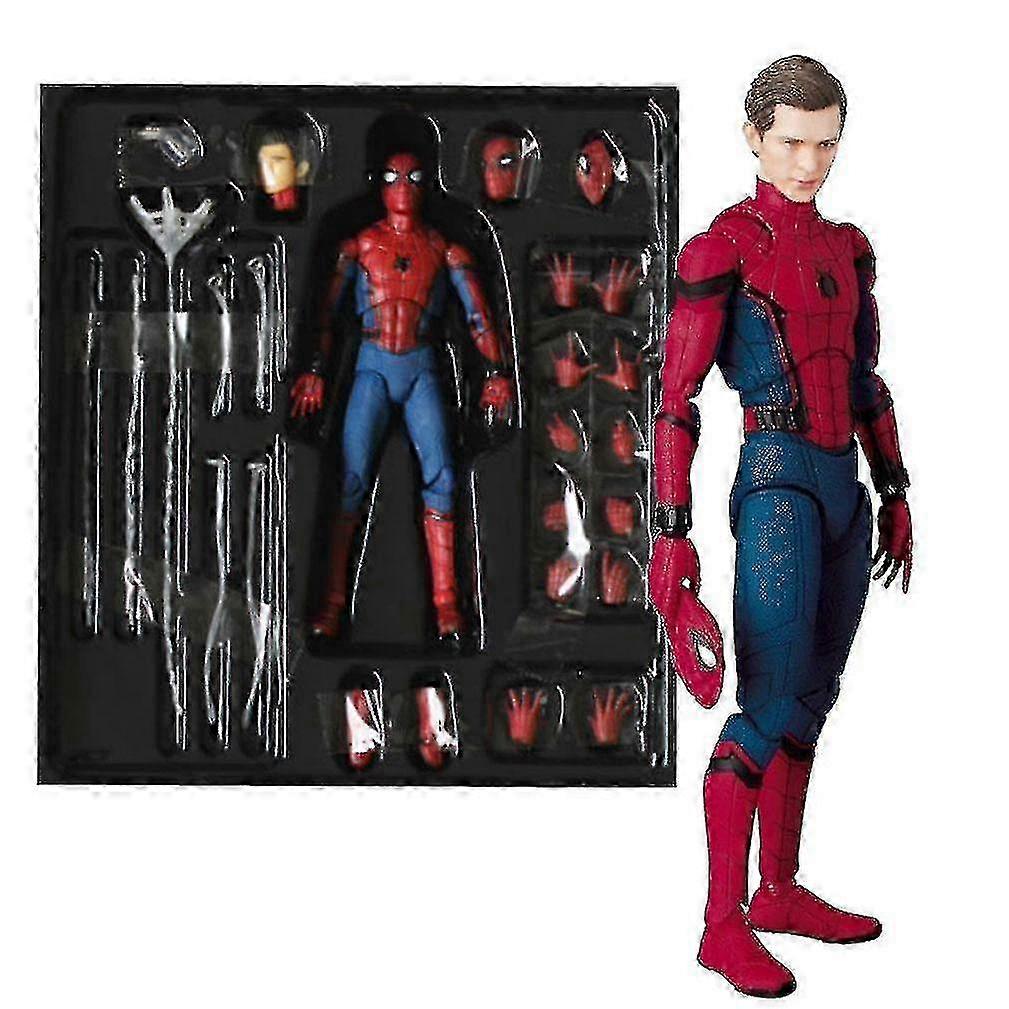Spiderman Movable Doll Toy Anime Collection Model
