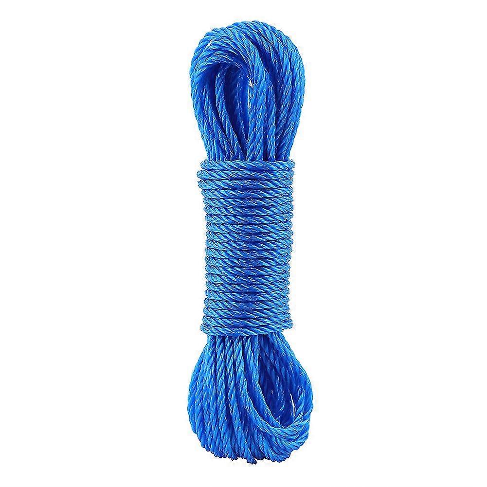 10m Nylon Garden Rope, Multi-Color, Rope for Tying, Gardening Supply, Climbing, Camping