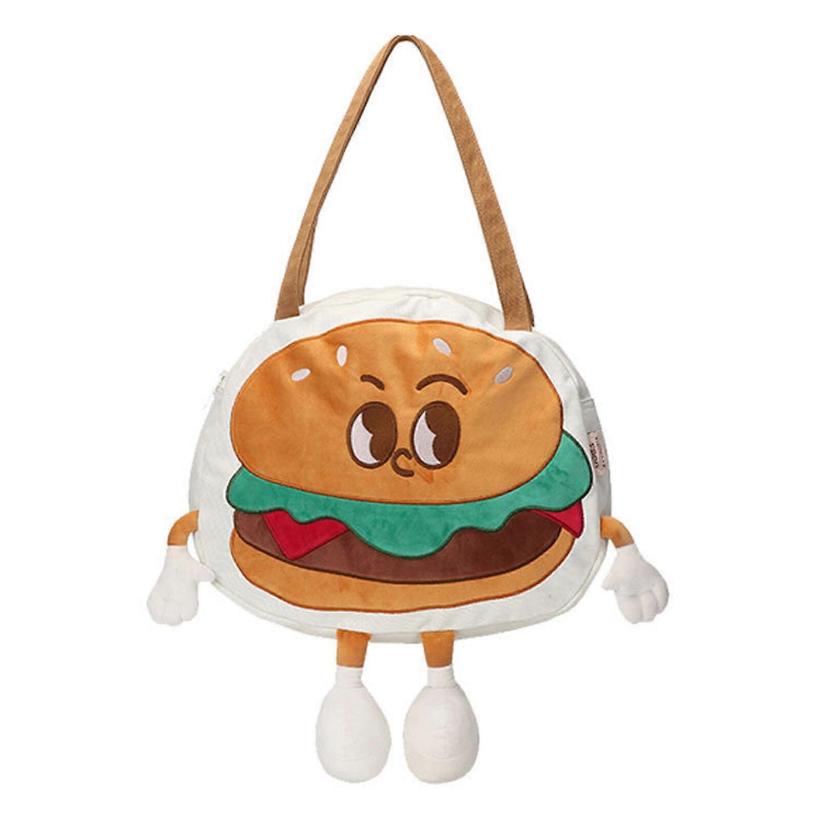 Storage Bag Large Capacity Handbag burger Versa Tote Cute