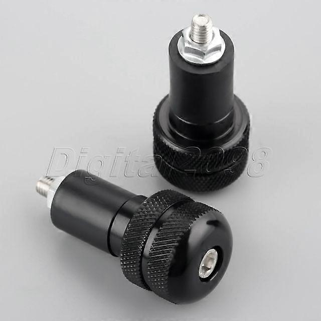 2Pcs 7/8 22mm Motorcycle Aluminum Handlebar Gear Balanced Plug Slider Handle Bar End Weights Grips Cap For Honda Suzuki Yamaha