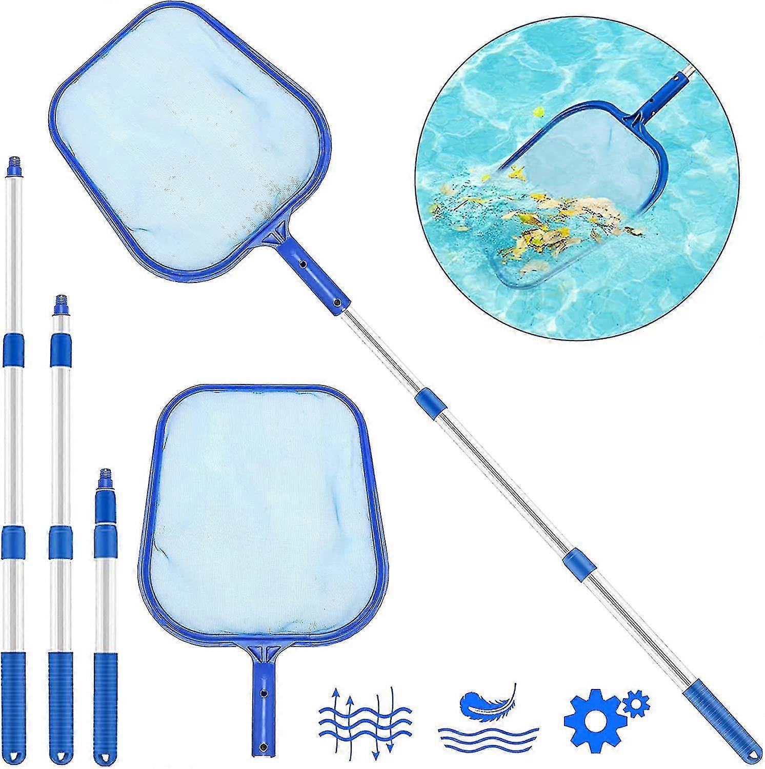Pool Skimmer, Pool Nets For Cleaning, Pool Lleaf Skimmer