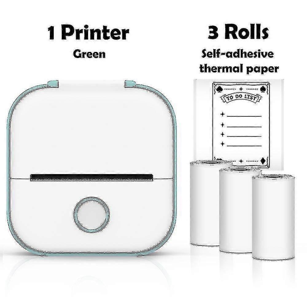 Phomemo T02 Mini Printer Portable Printer Thermal Printing Sticker Wireless Inkless Pocket Printer Self-adhesive Label Printer