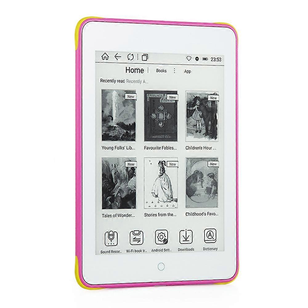 S62 Color E-Book Reader 6" Eye-Friendly Display E-Reader Tablette Epaper légère pour l’apprentissage parascolaire Audio Video PDF Reader