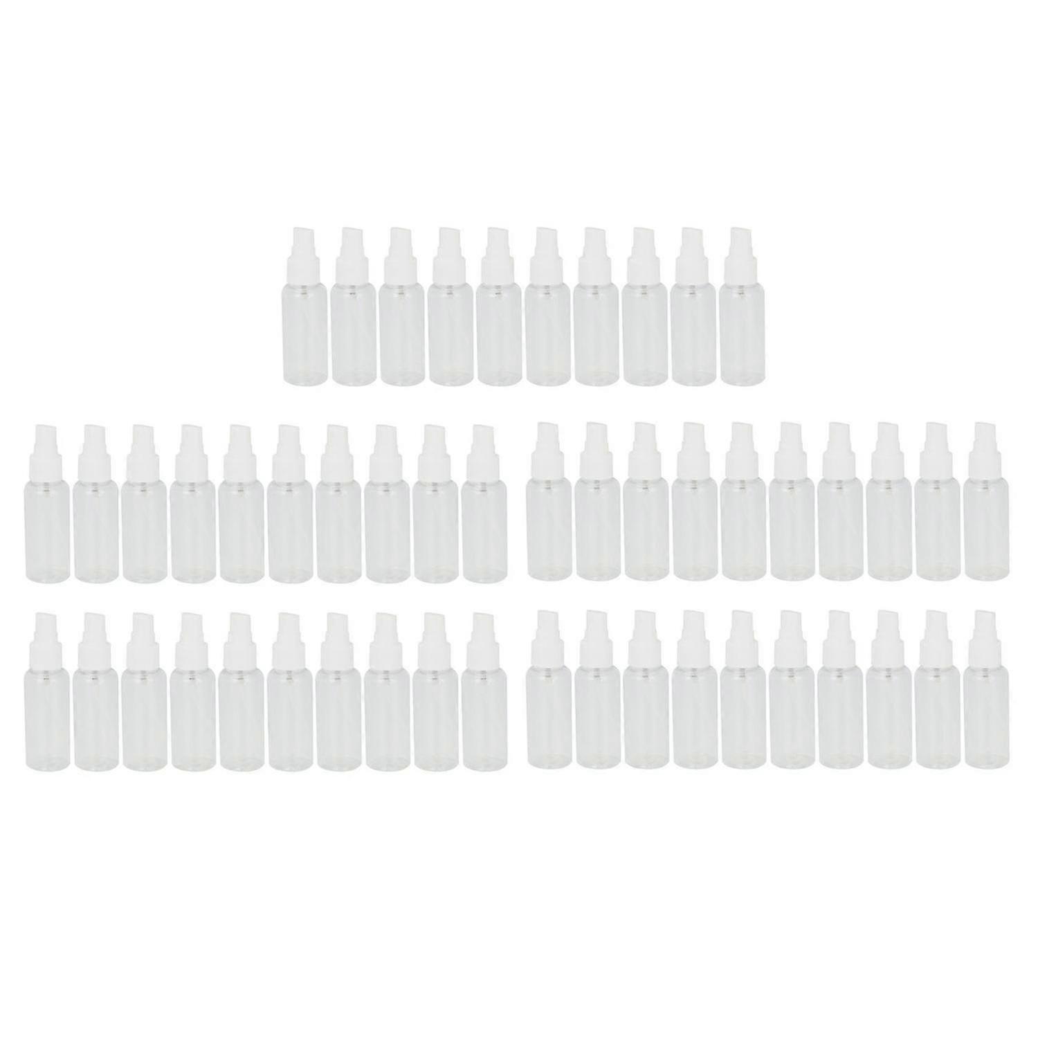 50 Pieces 50ml Bottles Empty Able Ato Transparent-Yogu