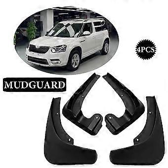 Høy kvalitet Mudflaps For Skoda Yeti 2016-2021 Mudguard Fendere Mud Flap Guard Splash Fender Mudguards Tilbehør Auto Styline