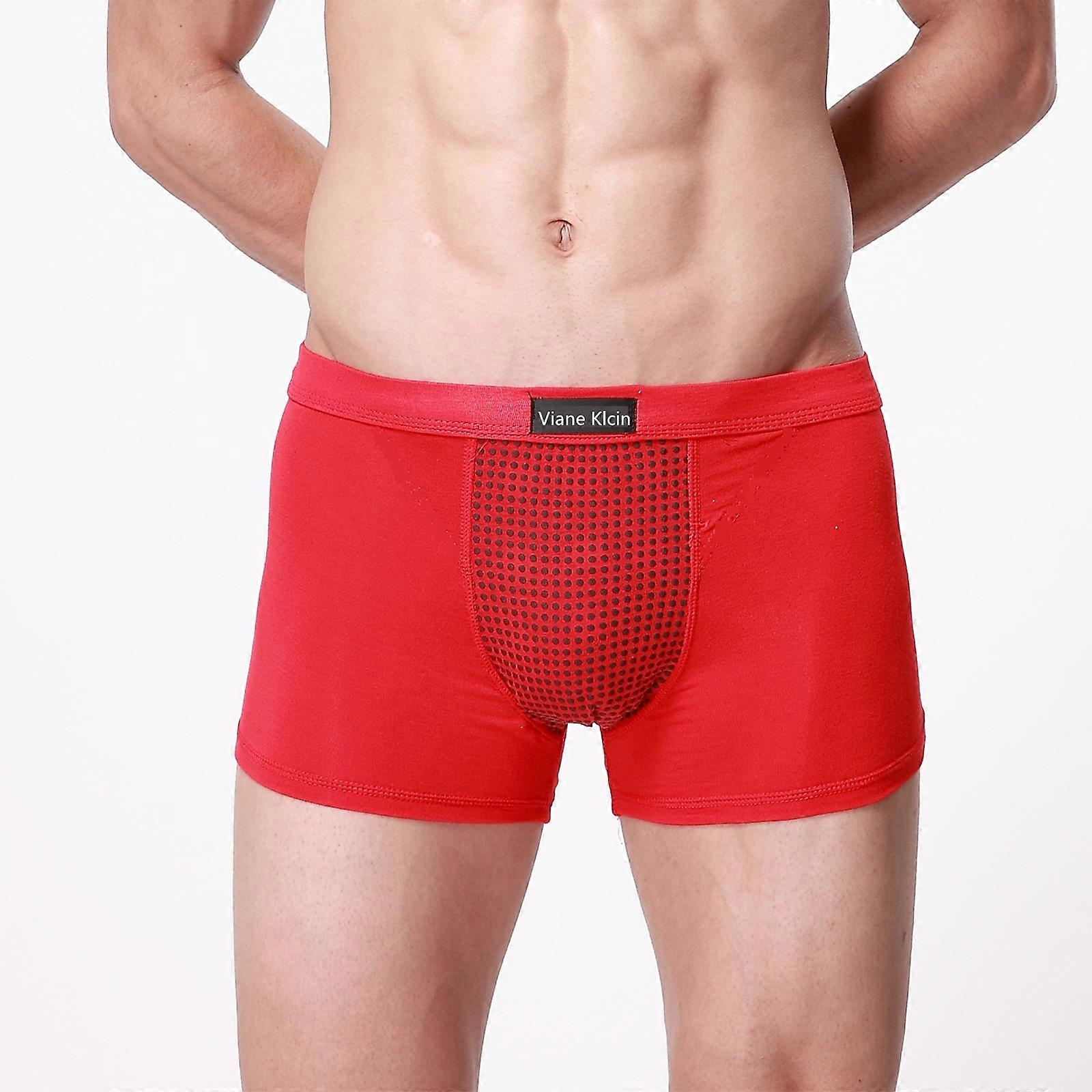 Underkläder för män Magnetisk terapi Energisk hälsovård Boxer Brief Förbättra Male Power Innerbyxor