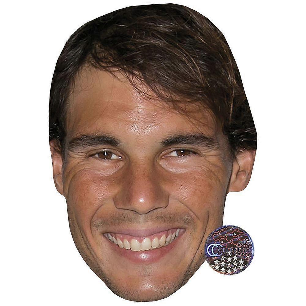 Rafael Nadal Big Head. Larger than life mask.