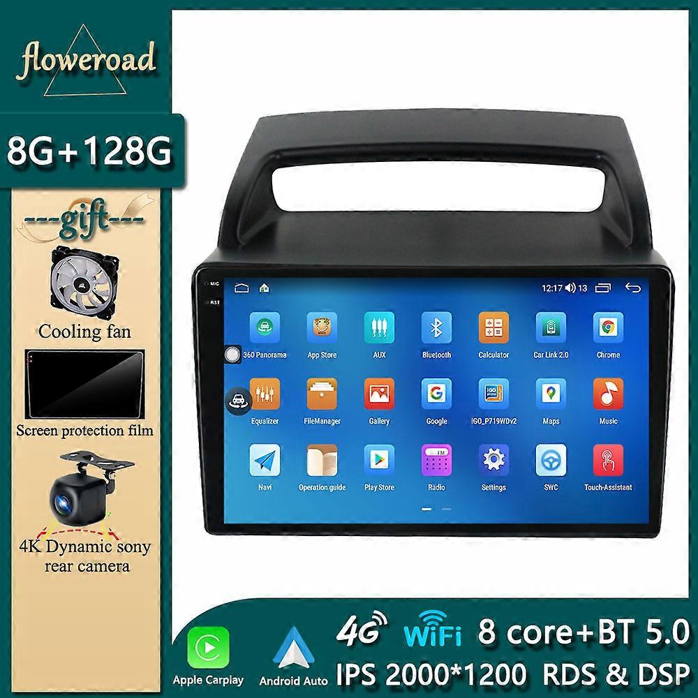 Car Radio With Bluetooth For KIA Carnival VQ 2006-2014 Android Video Multimedia Player Navigation GPS Carplay Autoradio 2din dvd