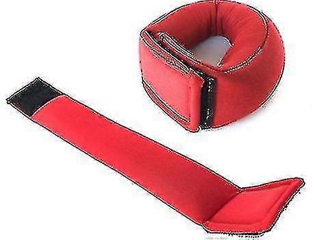 Ensemble de 2 poids de poignet Kiko réglables (rouge)