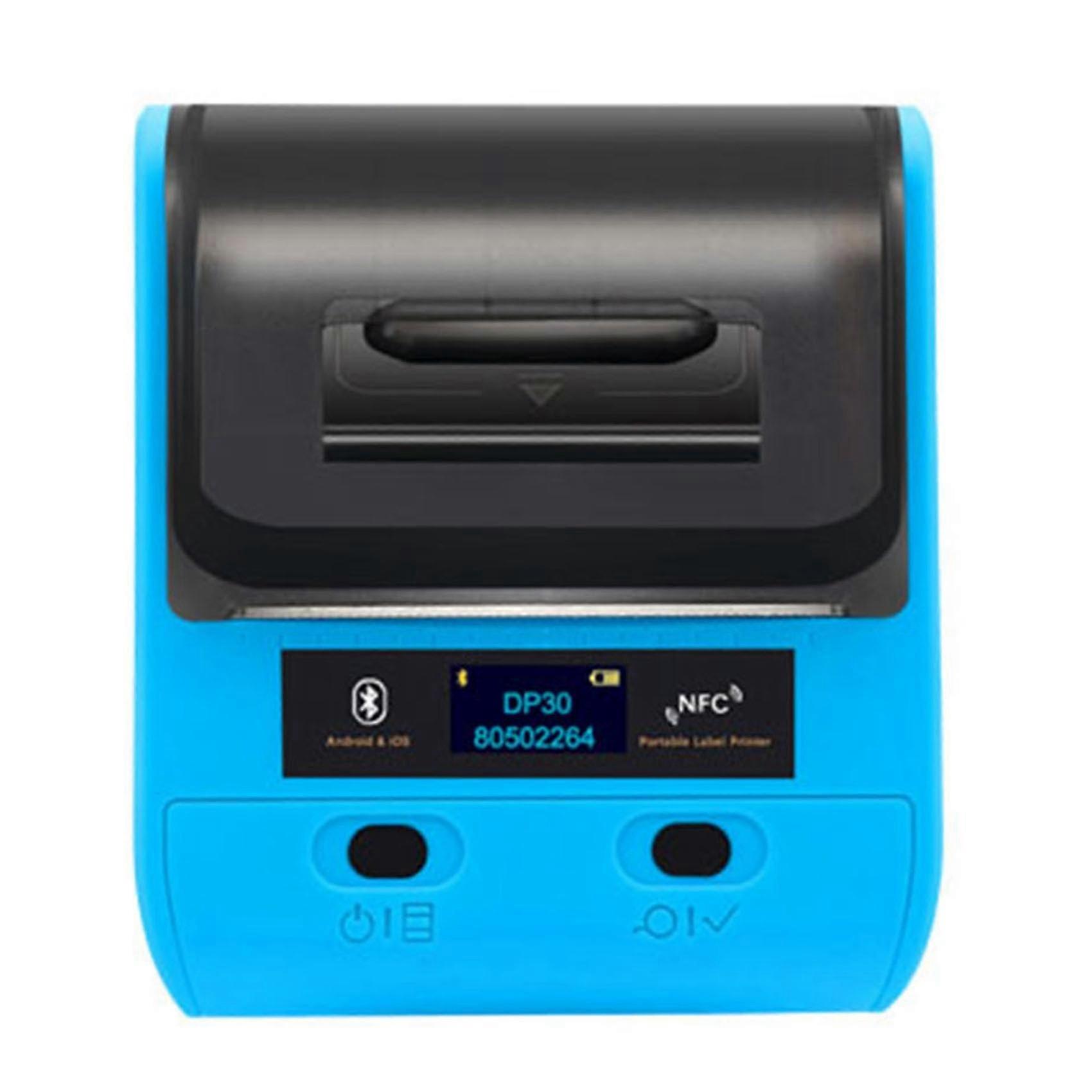Thermal Label Printer 80mm Bluetooth Printer Smart Barcode Or Qr Code Printer For Android And Ios (
