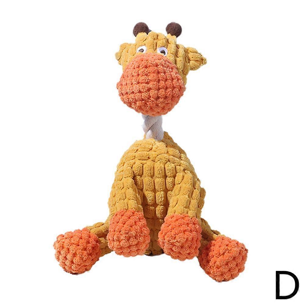 Pet Funny Donkey Toy Bite Resistant Pet Plush Toy Interactive Dog Toy