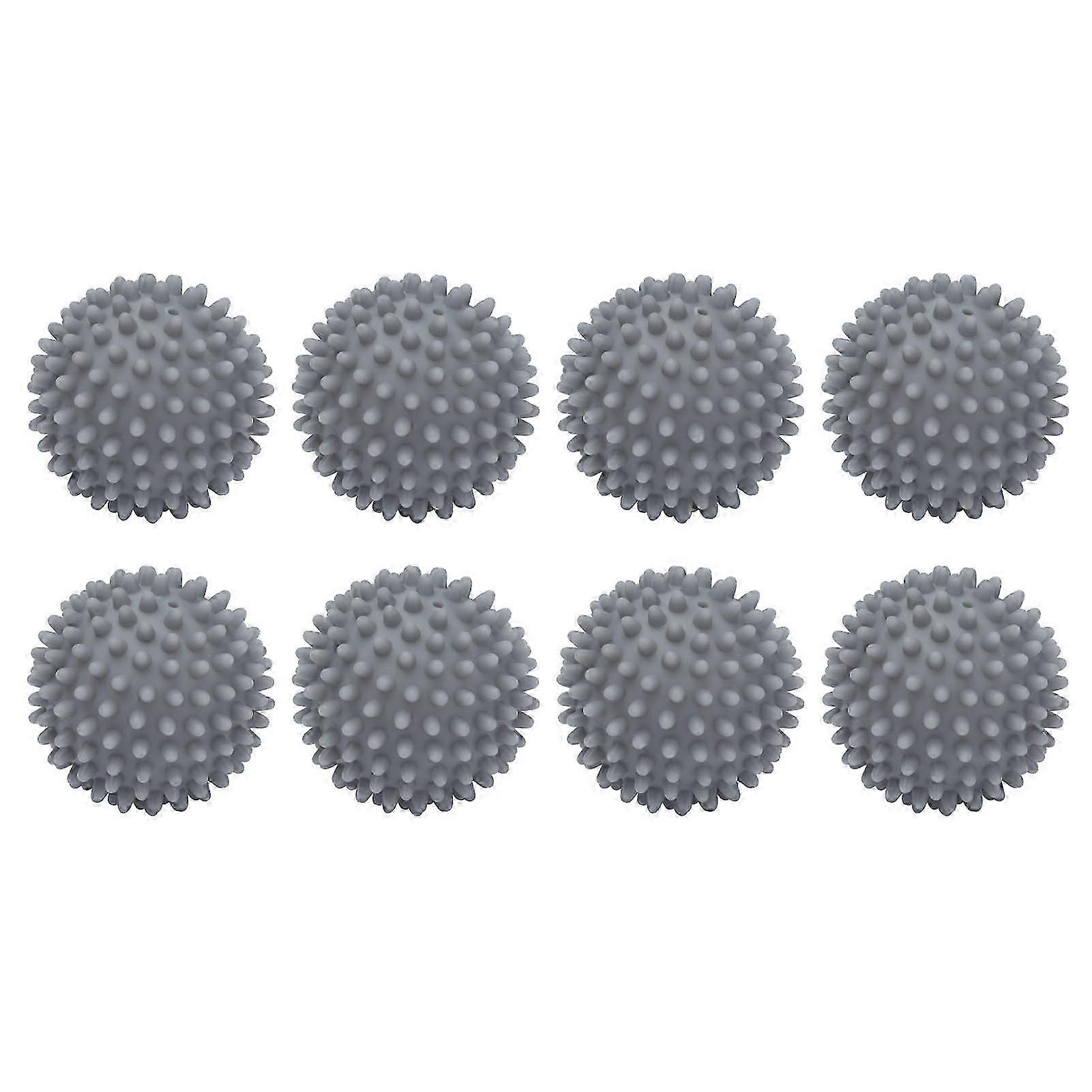 8pcs Clothes Drying Ball Silicone Reusable Drying Ball For Drying Machine 6cm(ymcat)