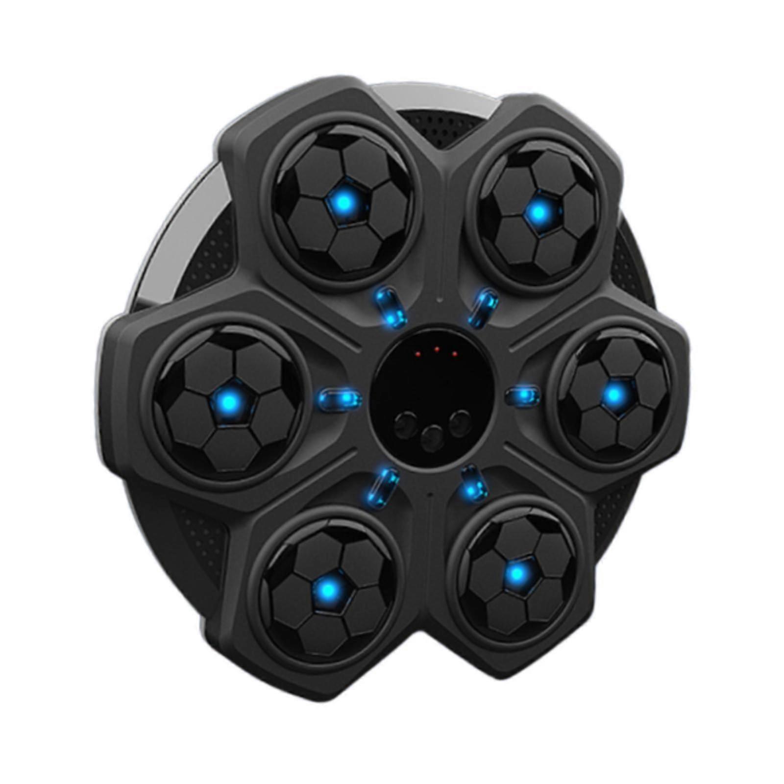 Smart Boxing Machine Rhythm Wall Target Lighted for Adults Kickboxing Karate Black