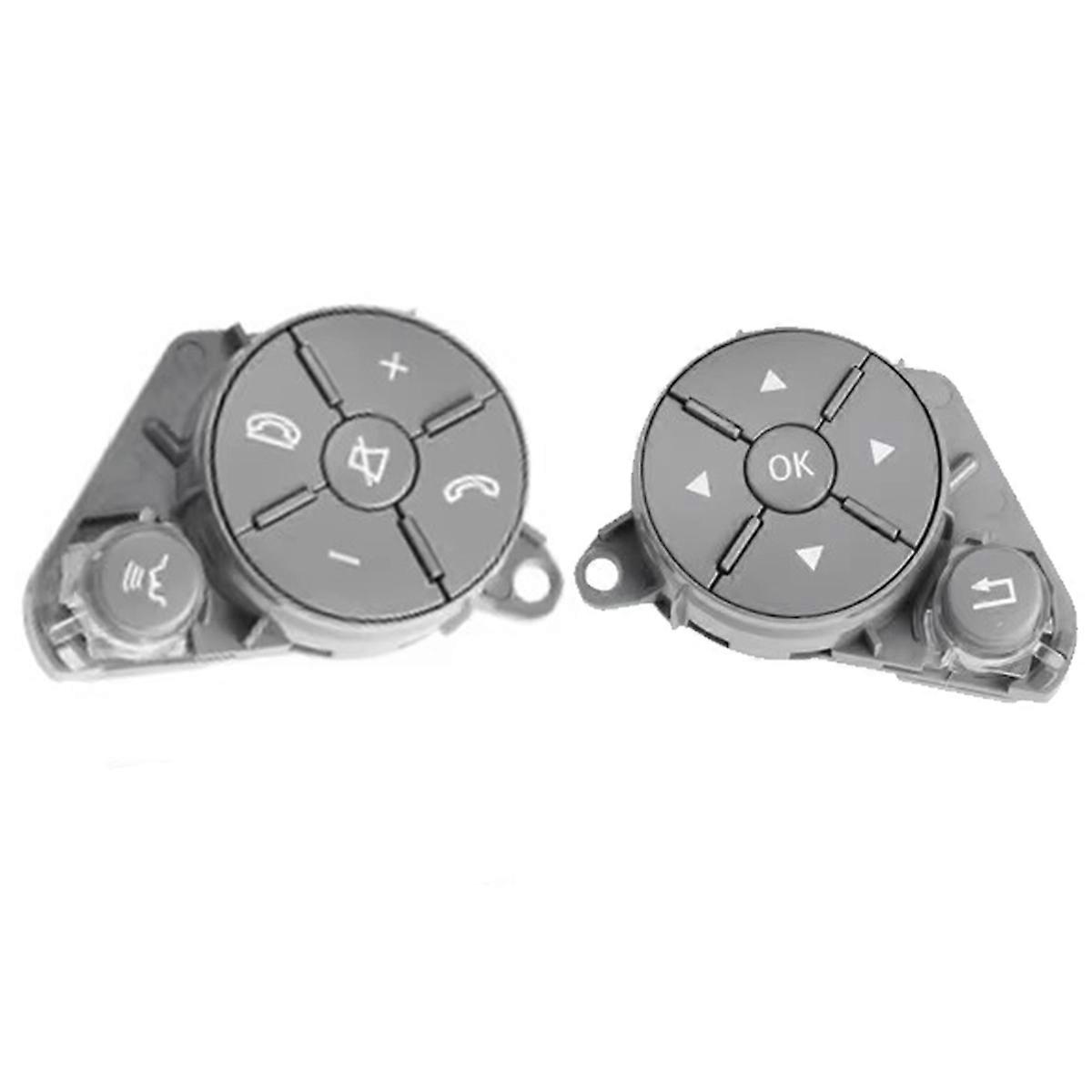 1Pair Steering Wheel Control Switch Button Assy for C E -Class W204 W212 W207 A2048210451 A2048210351 B