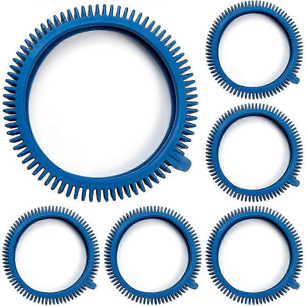 896584000-143 Pool Cleaner Tires Kit 6pcs,Front Tires with Hump Replacement suitable for Pool Cleaners 2X,4X