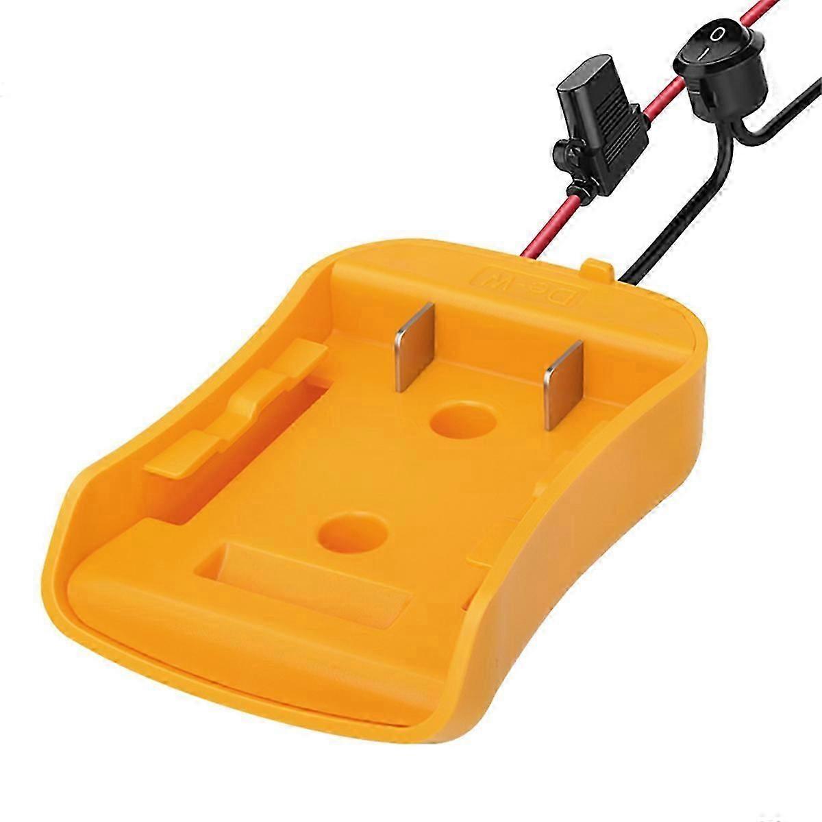 Power Wheel Adapter For 20v Battery With Fuse Work With For 20v Dcb206