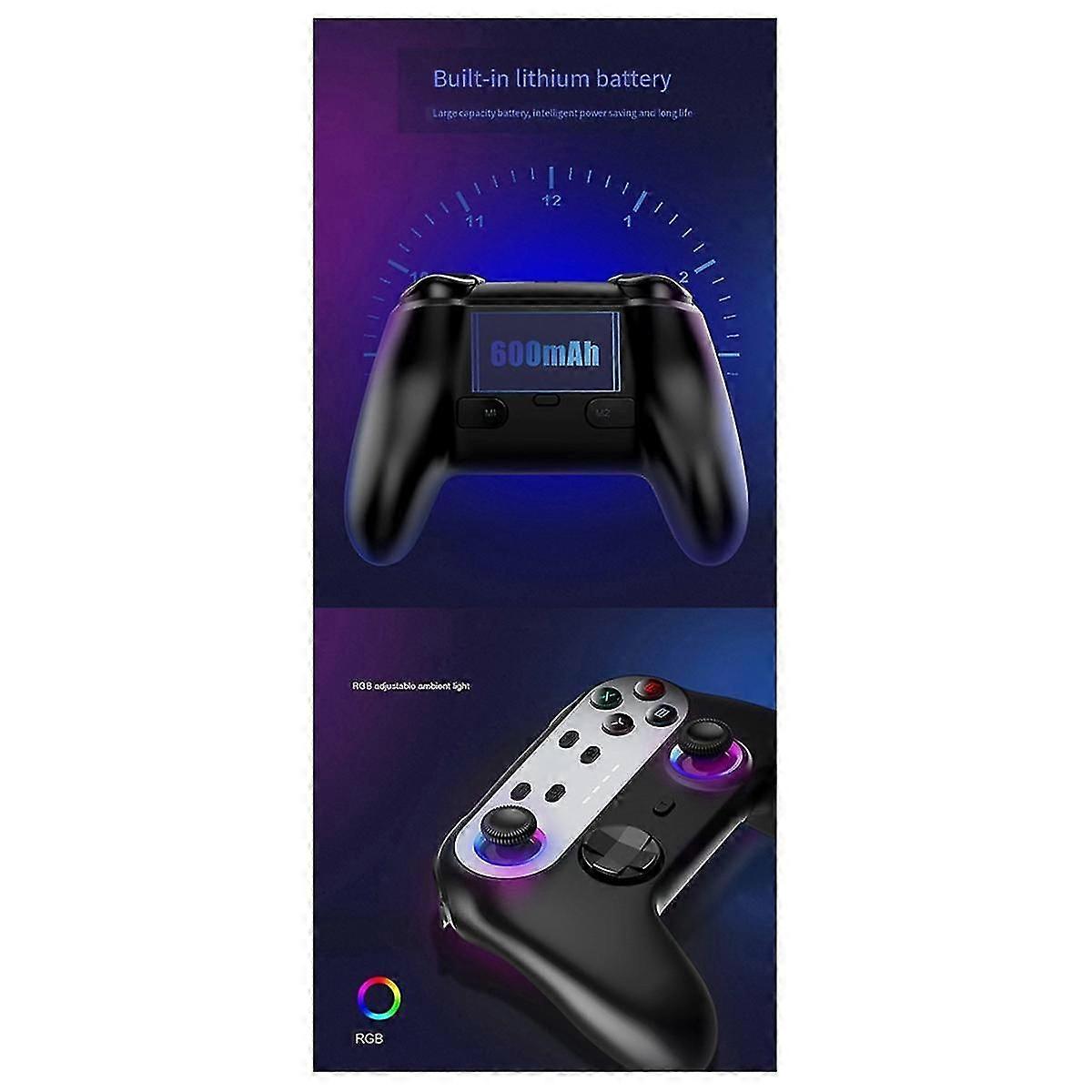 Wireless Controller Programming Function For Switch Pro Handle Rgb ...