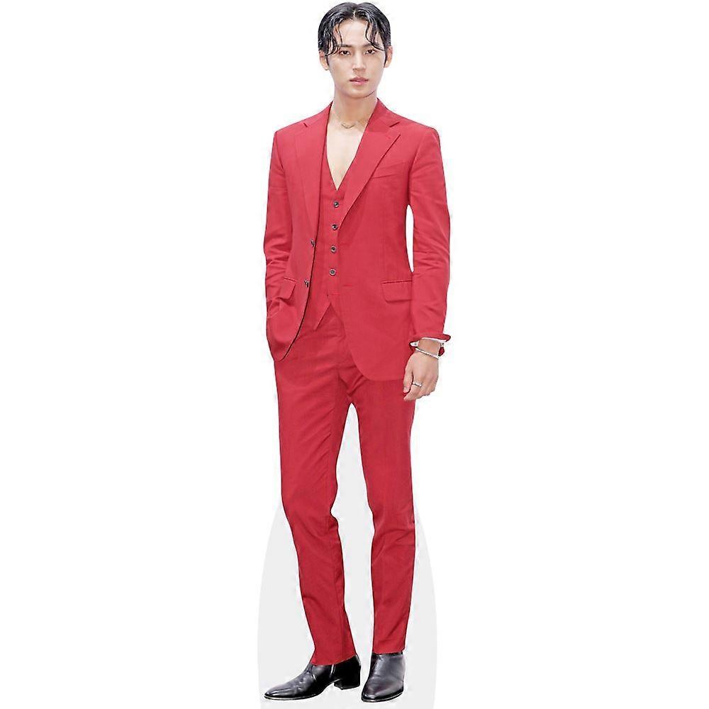 Mingyu (Red) Cardboard Cutout (lifesize OR mini size). Standee. Stand Up.