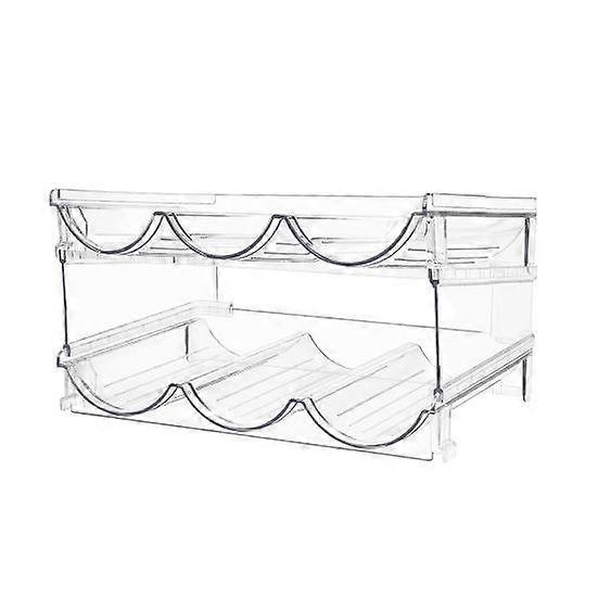 Water Bottle Storage Rack Transparent 37319 Layers Detachable Stackable Cabinet Tumbler Cup Mug