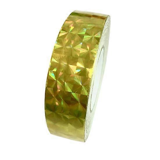 1.2cm x 18m Sparkle Holographic Square Glitter Lure Prism Tape for Gift Packing