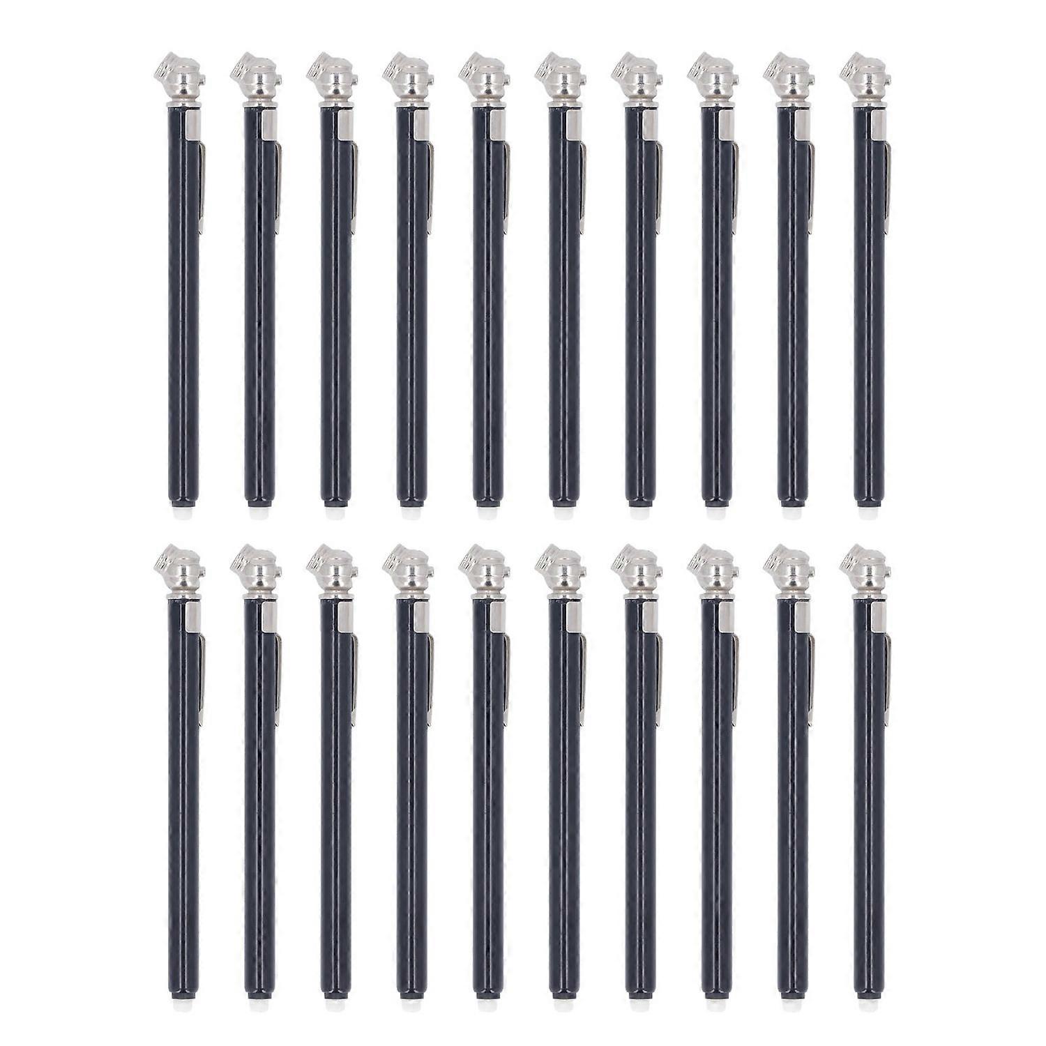 20Pcs μετρητής πίεσης ροδών μολυβιών 10-50PSI αυτόματος εξοπλισμός επισκευής υπηρεσιών αυτοκινήτων τσέπης φορτηγών 0.7-3.5BAR 70-3