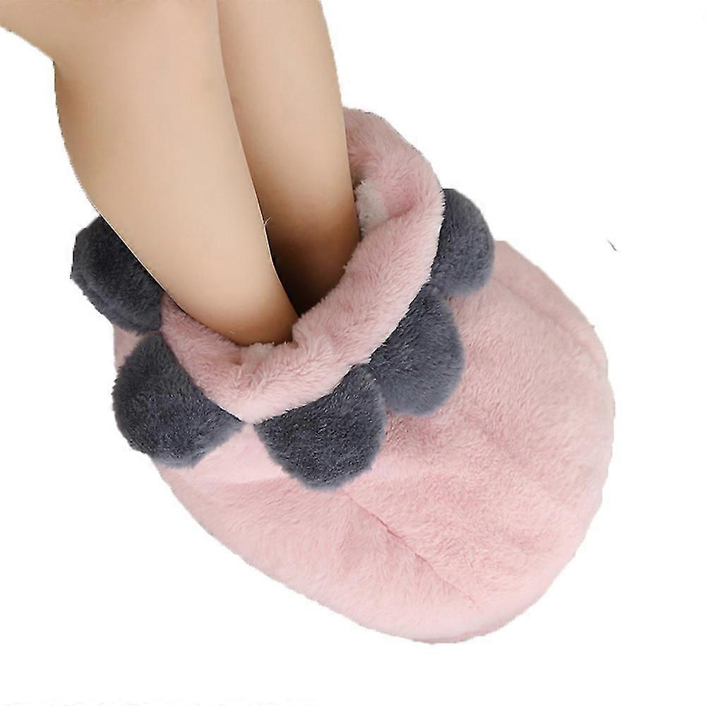 Fluffy Slippers With Comfortable Foam Support
