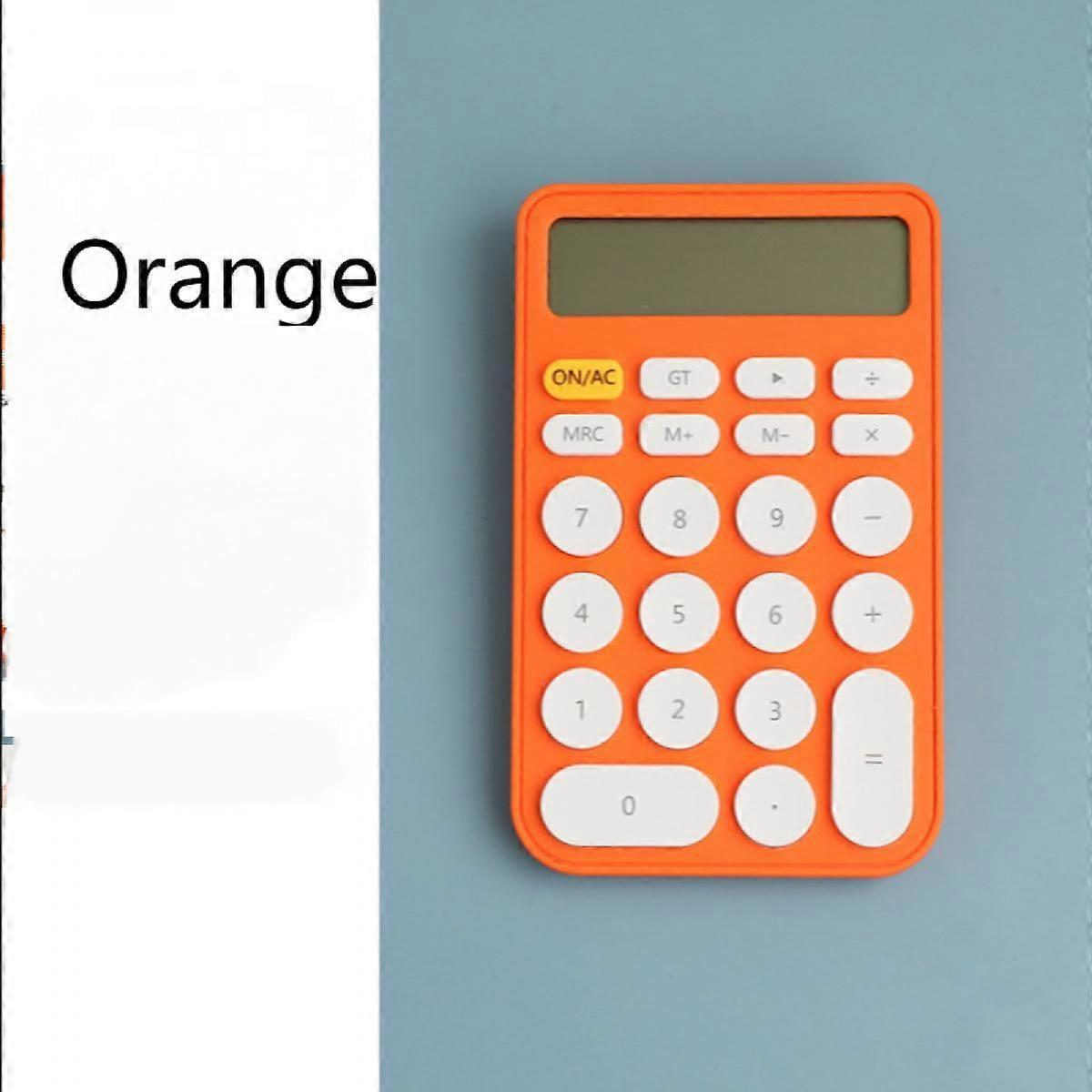 Calculator, 12-bitBattery Standard Function Electronic Calculator with Large LCD Display Office Calculator Black(TWO Battery)