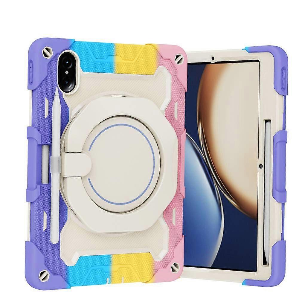 Case for Honor Tablet V7 Pro Case - 3-in-1 Heavy Duty Shockproof Protective Cover with Rotundity Bracket and Shoulder Strap, 11.0" Tablet Case