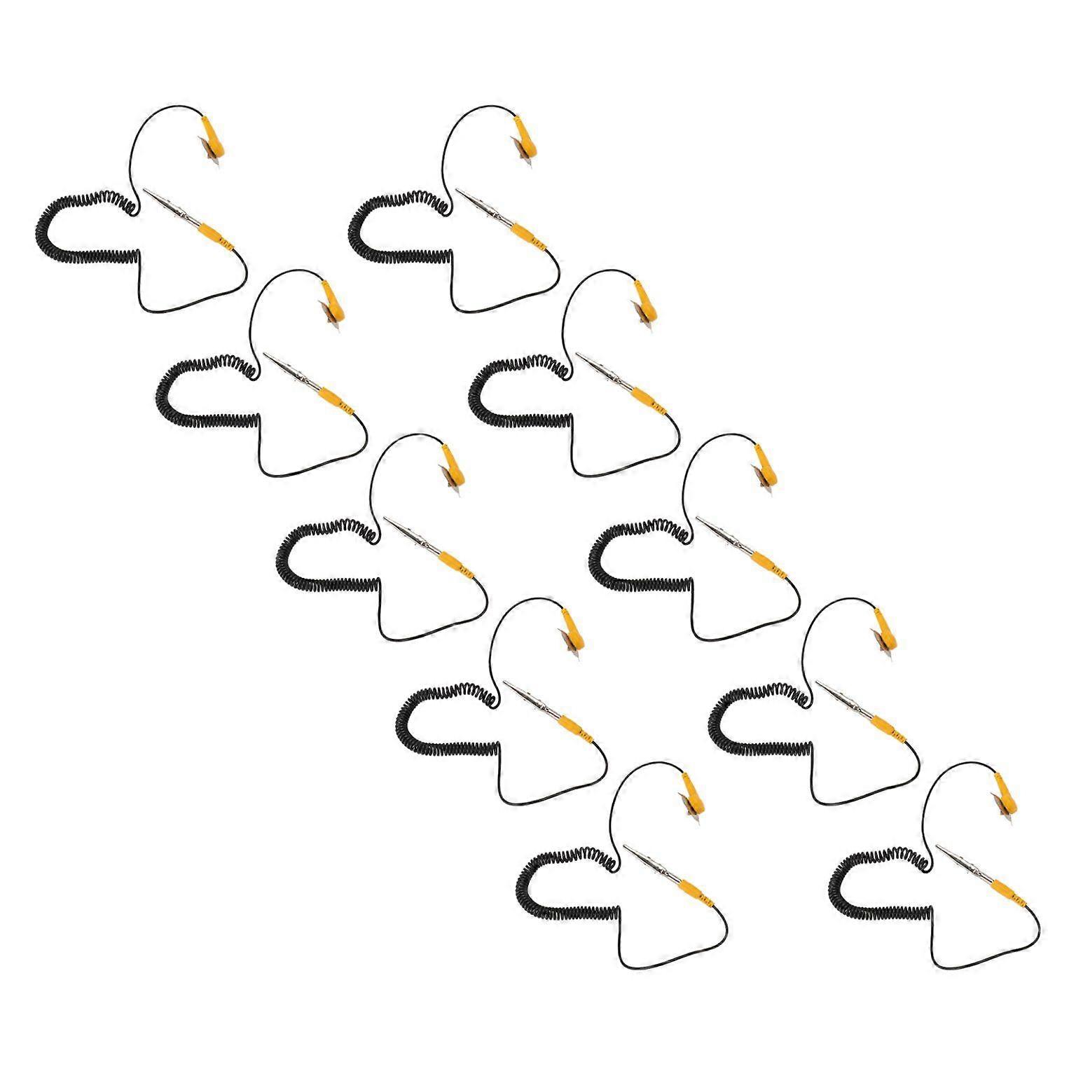 Static Grounding Clamp Cable - Grounding Clip Cord for Static Electricity