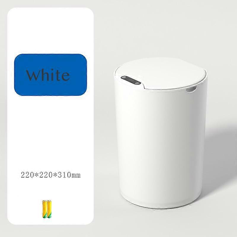 14L Smart Sensor Trash Can Large Capacity Induction Trash Bin Electric Touchless Wastebasket For Kitchen Bathroom with Lid