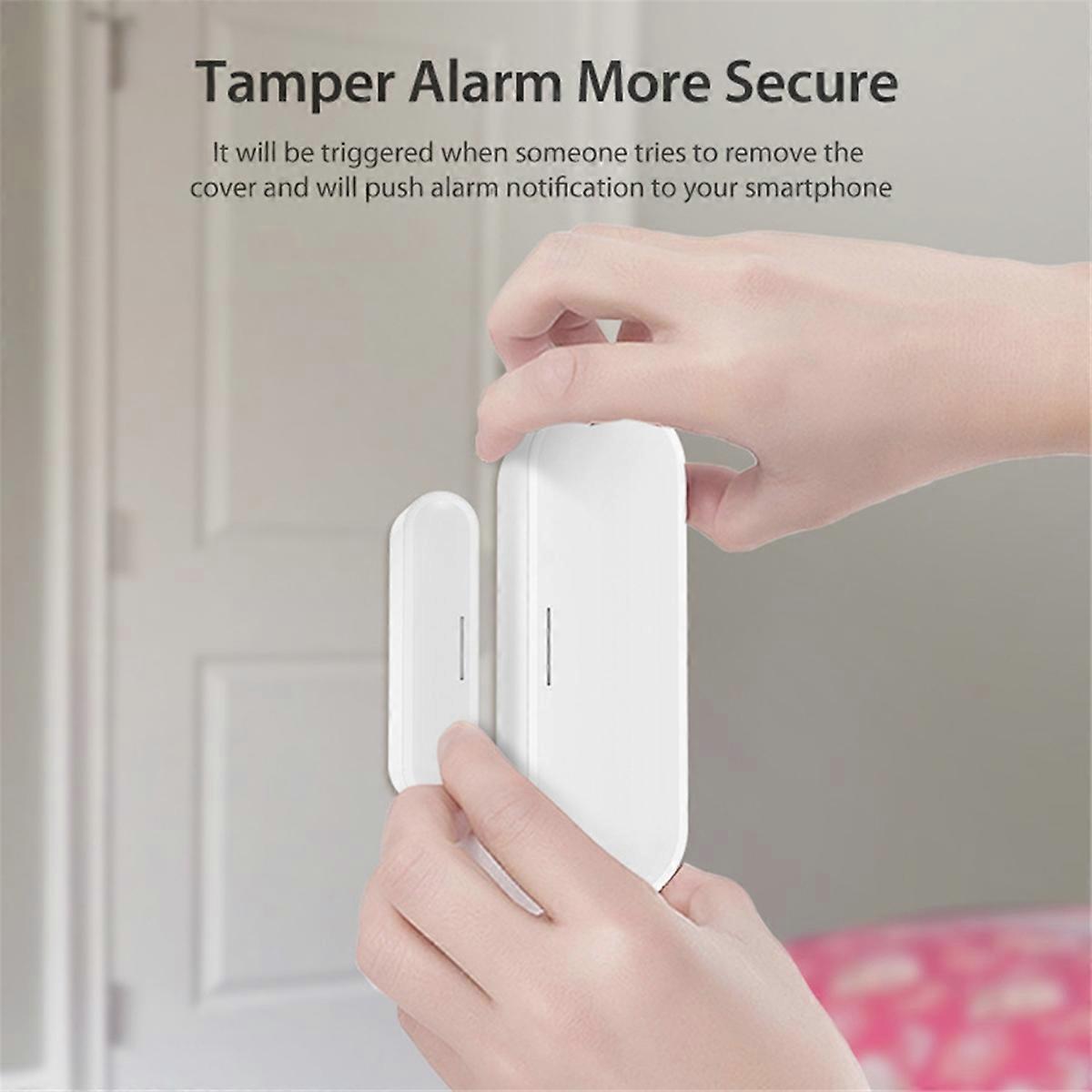 Tuya Matter Thread Door Window Sensor USB Powered Smart Home Smart Door Sensor Allarme per sicurezza domestica