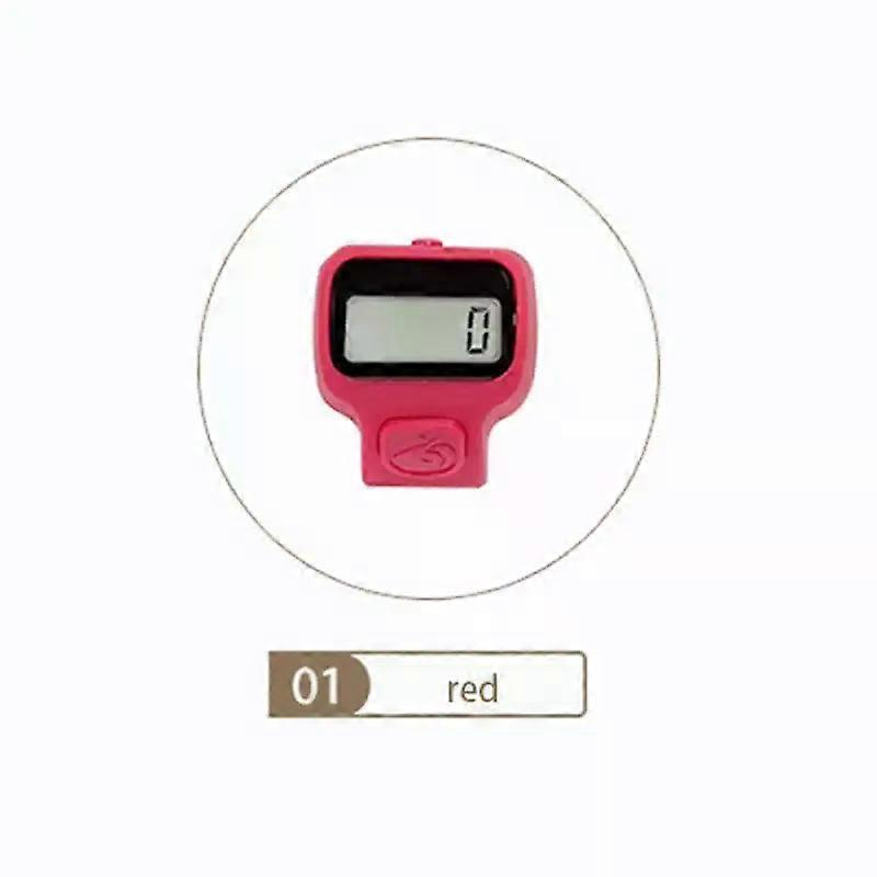 1PCS Finger Counter W/ Compass Islamic Tasbih Bead 5 Digital LED Electronic Handheld Tally Counter Clicker Counter Ring Counters
