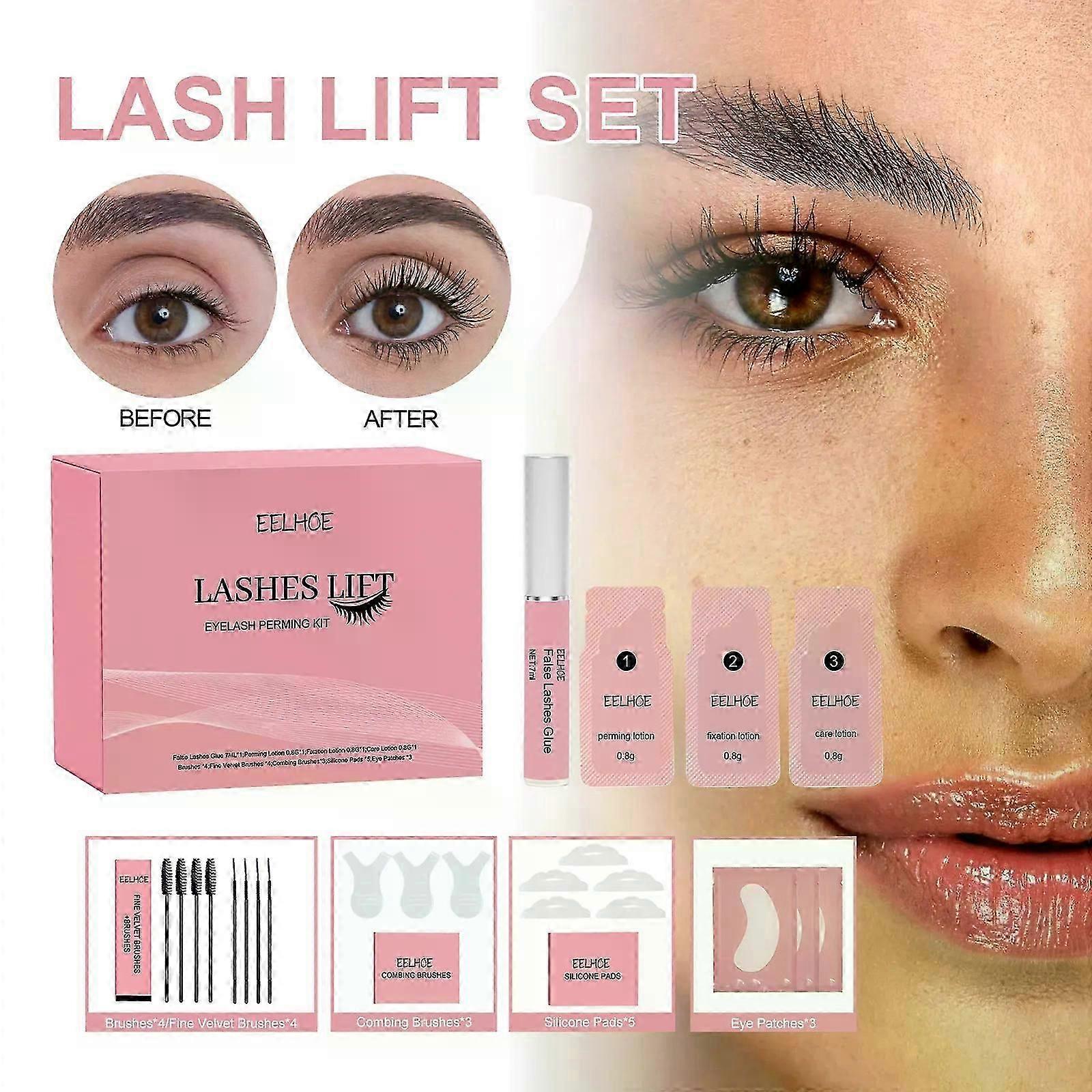 Mascara Eyelash Lifting Set And Not Easy To Take Off Makeup