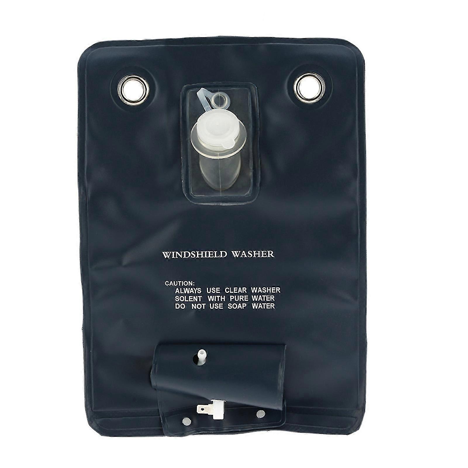 12v Universal Windshield Washer Pump Bag Kit With Jet Button Switch