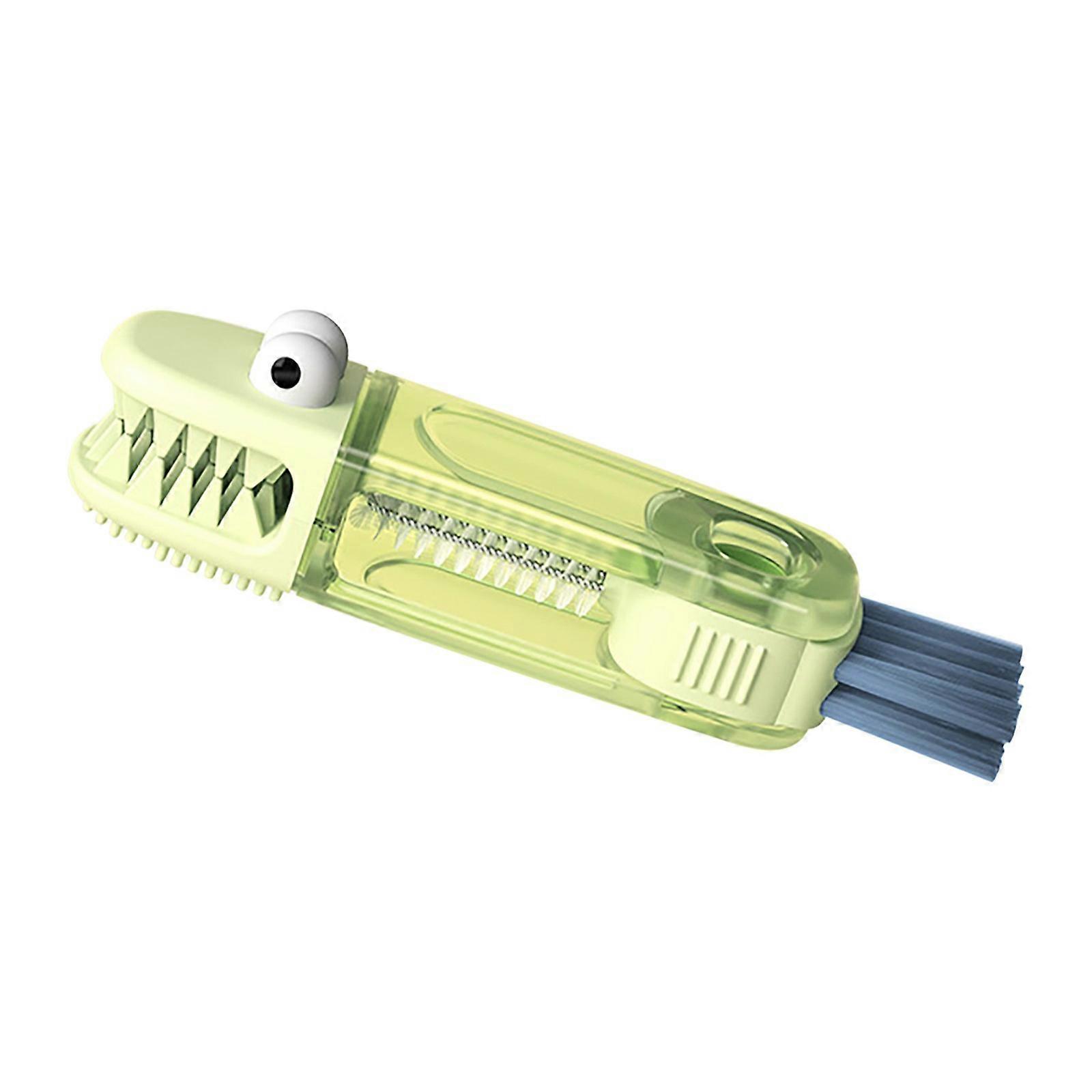 Cup Mouth Cleaning Tool, Three-in-One Brush for Small Cups, Milk Bottles, and Straw Cleaning