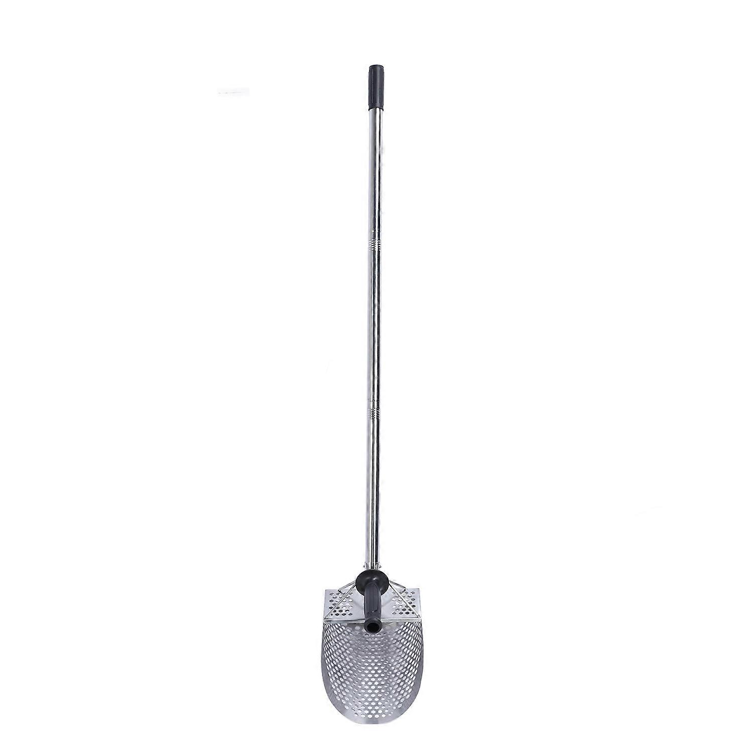 Metal Detector Shovel Stainless Steel Detachable Long Handle Sand Scoop for Beach Digging Treasure H