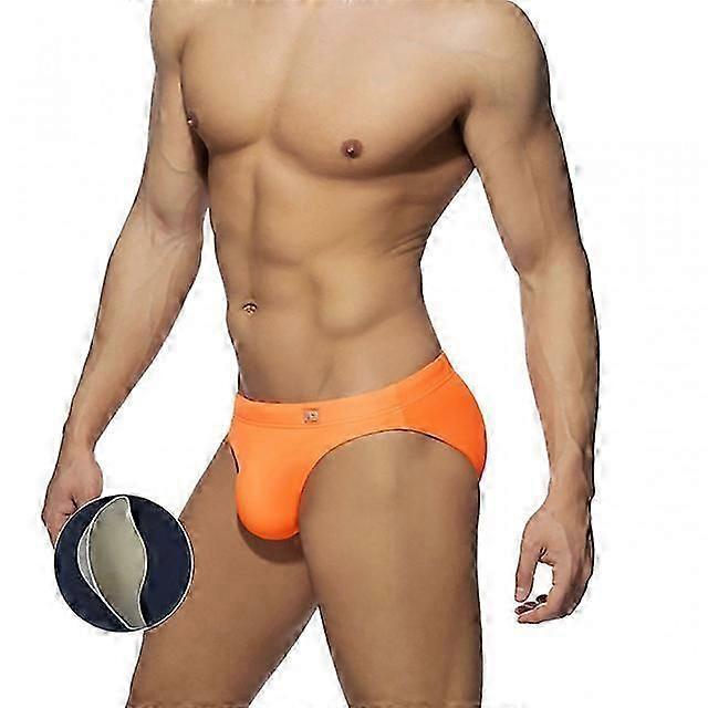 Maillots de bain triangle | Maillot de bain Natation Homme | Maillots de bain homme XL Orange