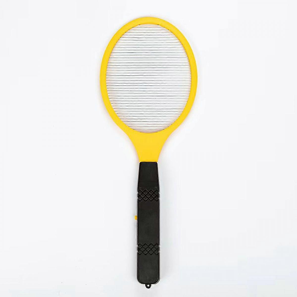 Electric Fly Swatter – Tennis Racket with Safe to Touch Mesh Net - Kills Insects, Gnats, Mosquitoes and Bugs