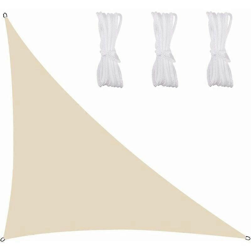 Sunshade sail-off-white-3x3x3m